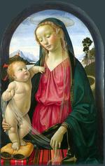 欧洲12-19世纪油画六_GHIRLANDAIO, Domenico - The Virgin and Child